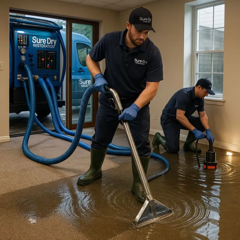 Water Extraction and Removal process in Fairmount, TN